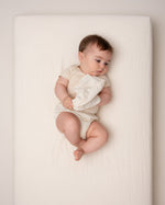 discontinued colors - fitted crib sheet / 2-layer gauze (3 colors)