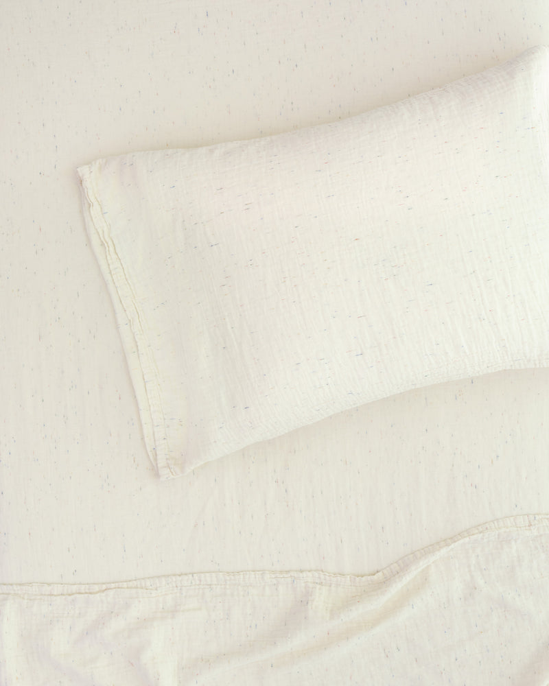 speckle pillowcase / 2-layer gauze