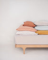 set of 2 / pillowcase / 2-layer gauze (6 colors, 3 sizes)