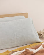set of 2 / pillowcase / 4-layer gauze (4 colors, 3 sizes)