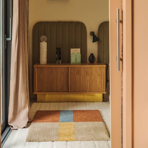wool rug chroma / cinnamon