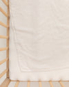 ivory organic cotton gauze swaddle