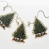 christmas tree gold foil garland