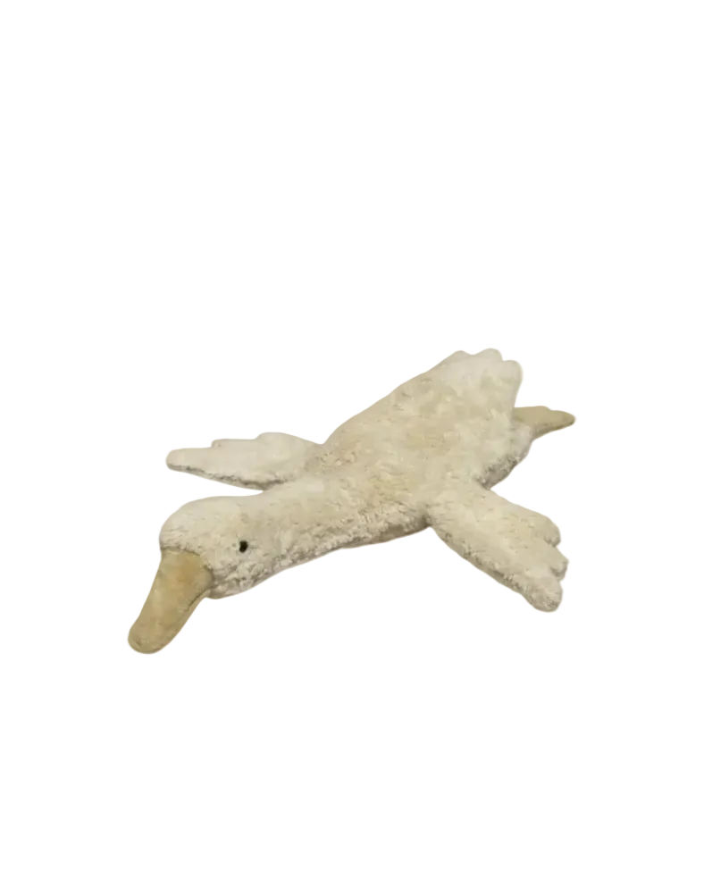 cuddly animal goose small / linen