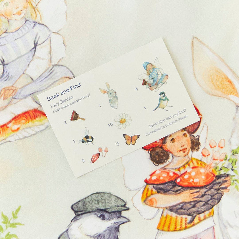 spring fairies seek & find playsilk