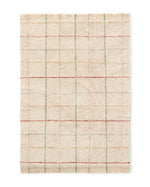 washable area rug / color lines