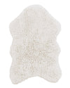 woolable rug / woolly sheep white