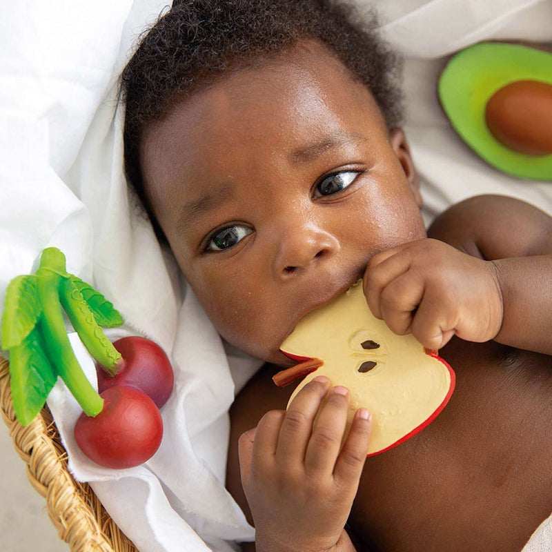pepita the apple baby teether