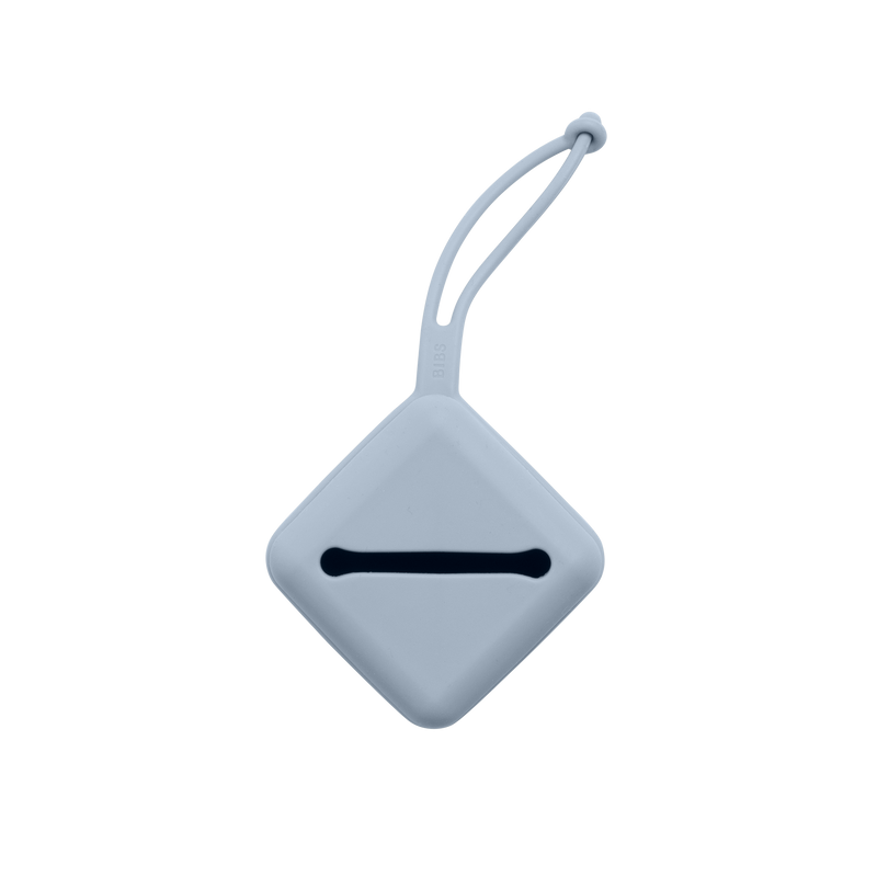 pacifier case / dusty blue