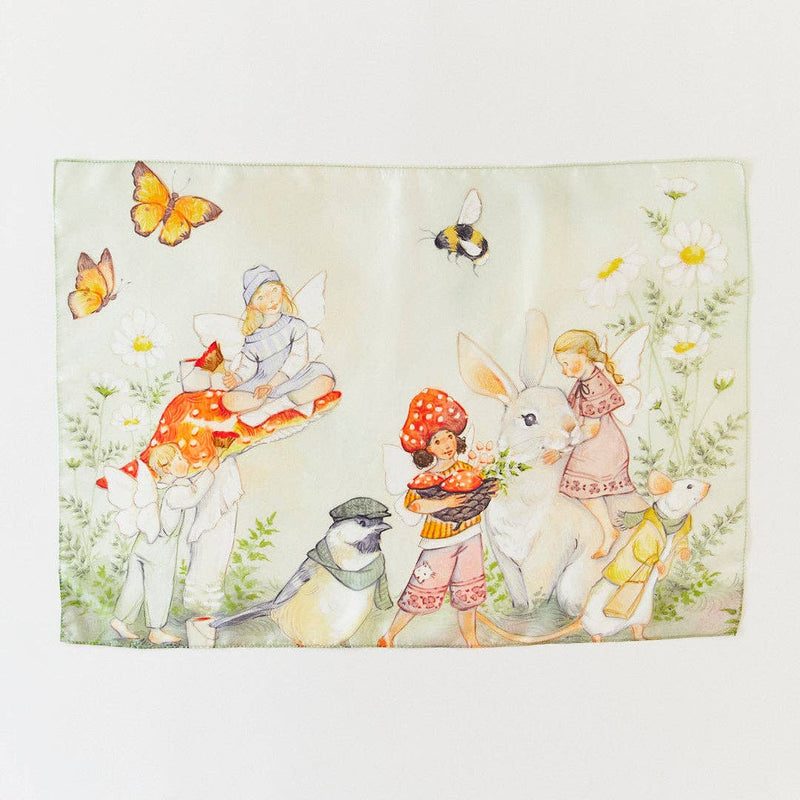 spring fairies seek & find playsilk