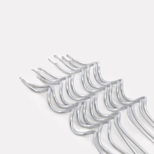 silver swirly candles