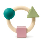 bauhaus teething ring / soft colors