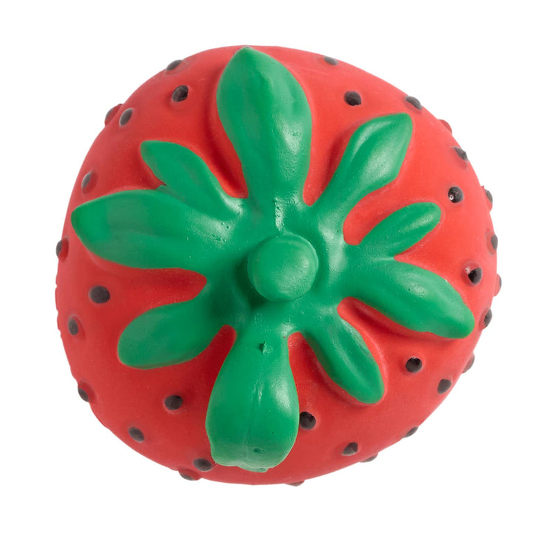 sweetie the strawberry mini baby teether