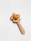 flower rattle / yellow