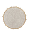 washable rug bubbly / natural - honey