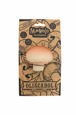 manolo the mushroom baby teether