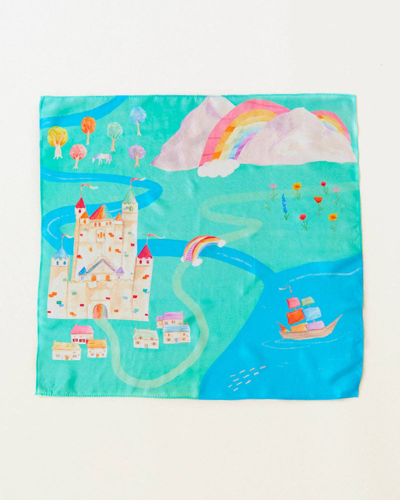 rainbowland playmap playsilk