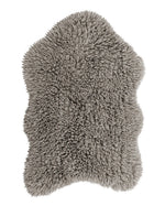 woolable rug / woolly sheep gray