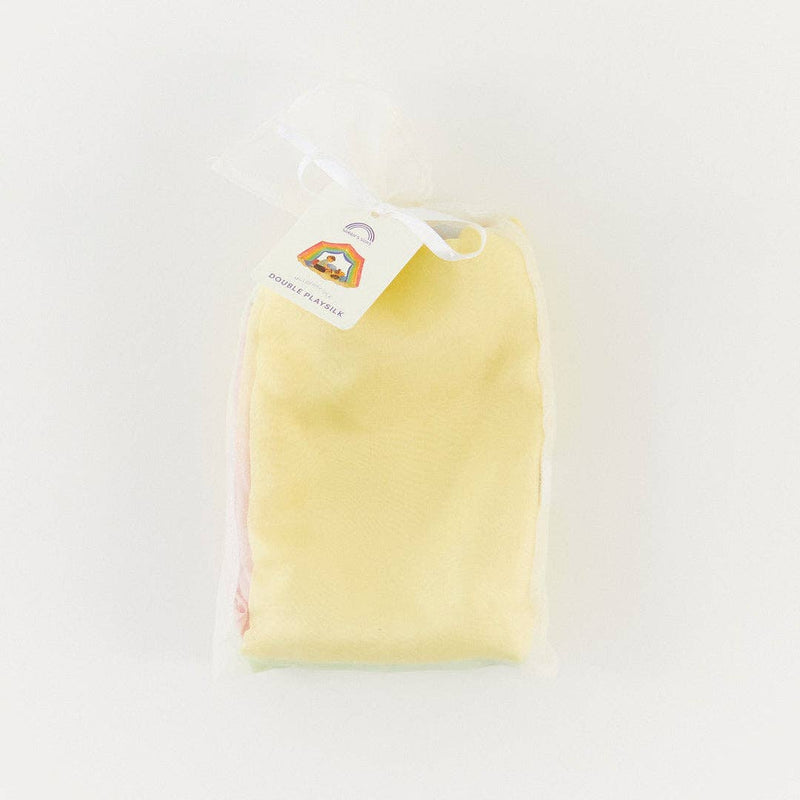 double soft rainbow playsilk