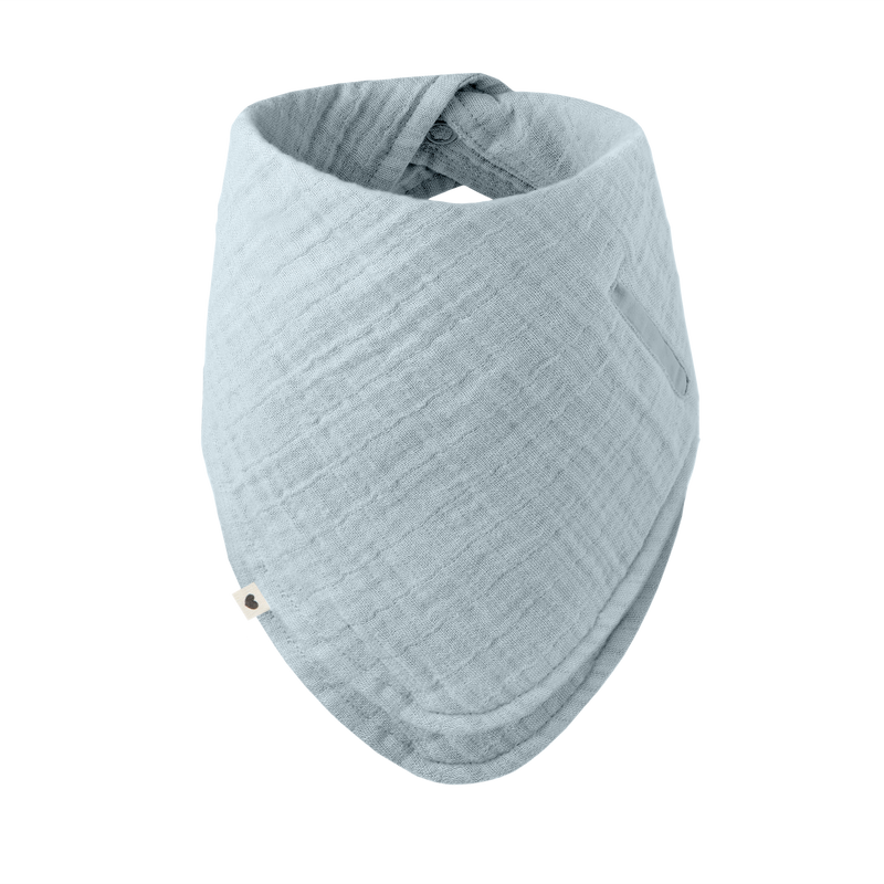 bandana bib / baby blue