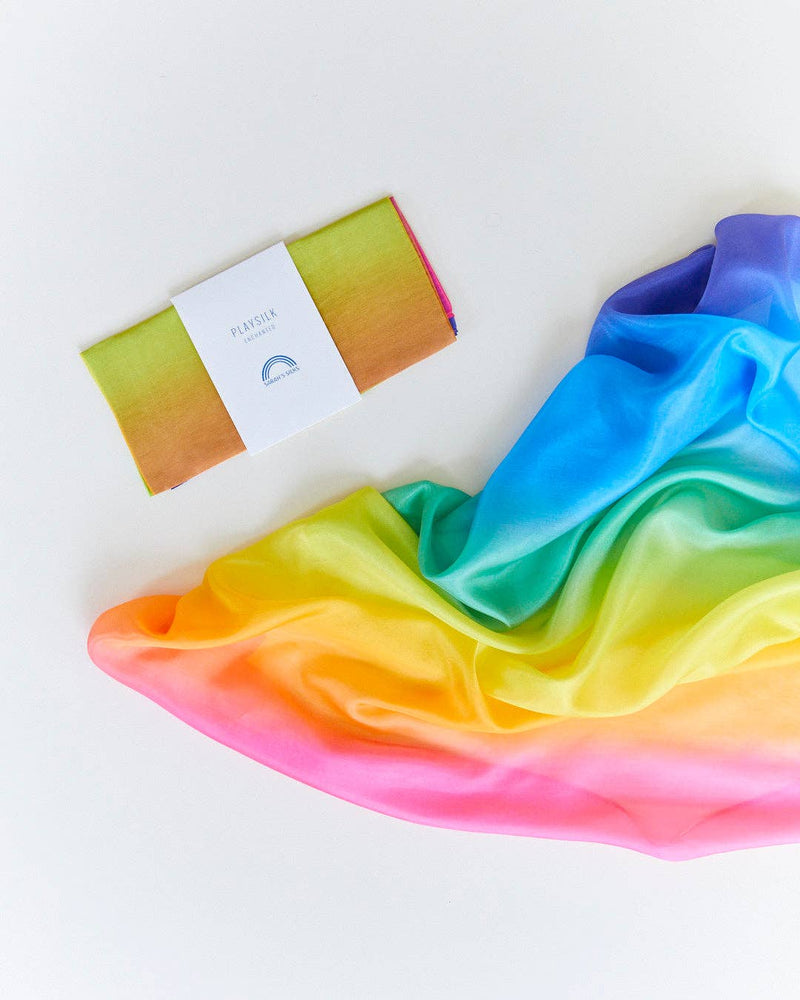 enchanted playsilk / rainbow