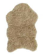 woolable rug / woolly sheep beige