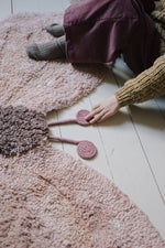 washable animal cotton rug / baby butterfly
