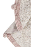 washable rug bubbly / natural - vintage nude