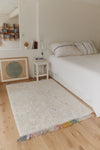 washable area rug / stardust