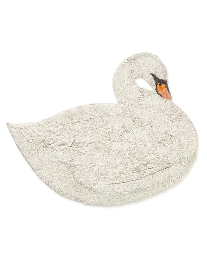 Lorena Canals | washable animal rug / swan – willaby