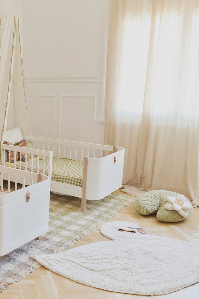 washable animal rug / swan