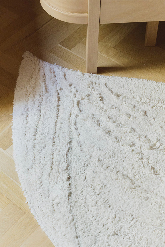 washable animal rug / swan