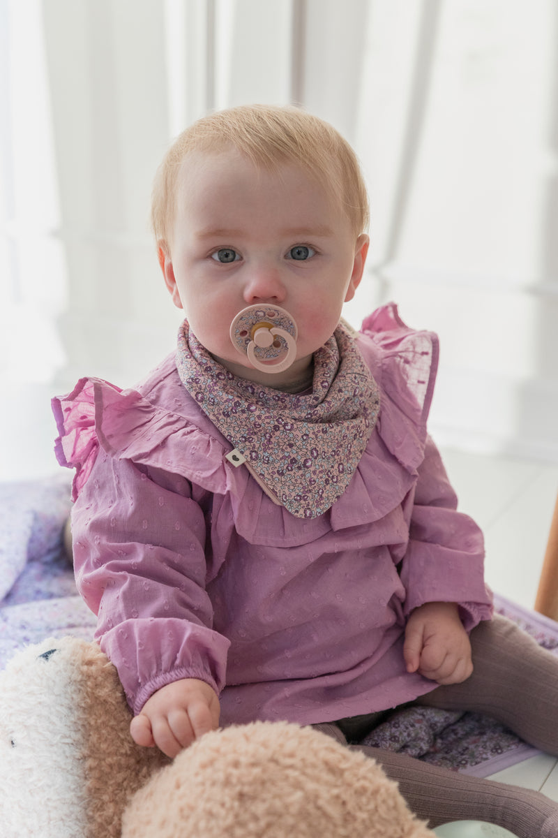 bandana bib / capel fossil grey