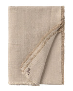 handloom throw / natural