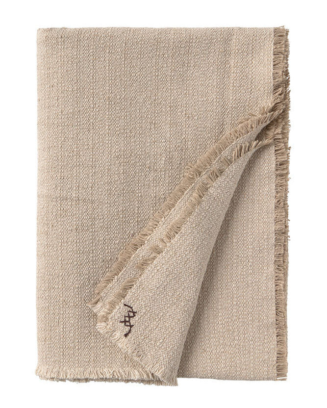 handloom throw / natural