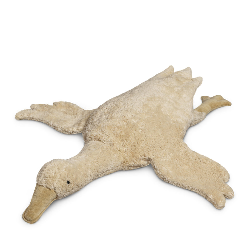 cuddly animal goose, large / linen