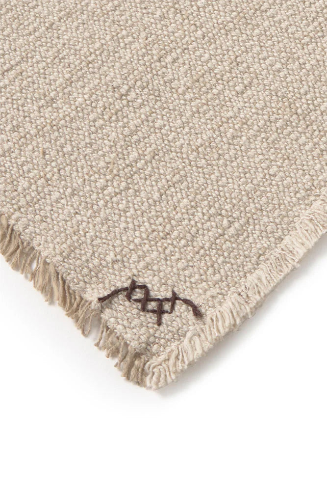 handloom throw / natural