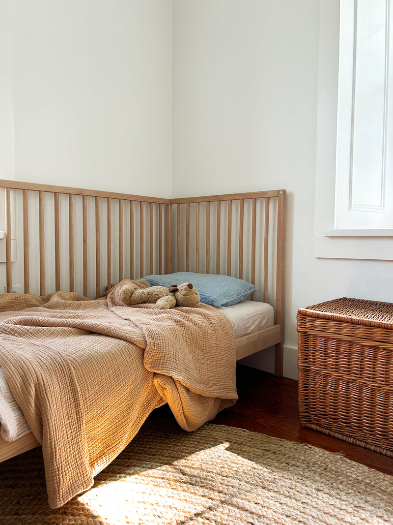 thick bed blanket / 8-layer gauze (toddler/twin)
