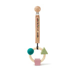 bauhaus teething ring / soft colors
