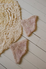 washable animal cotton rug / ducky