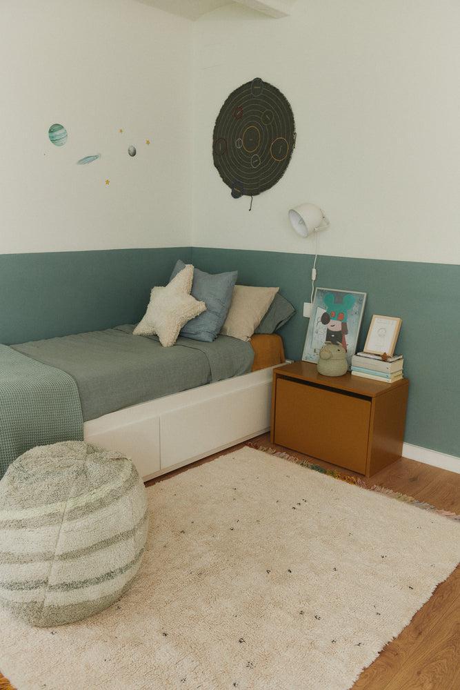 washable area rug / stardust