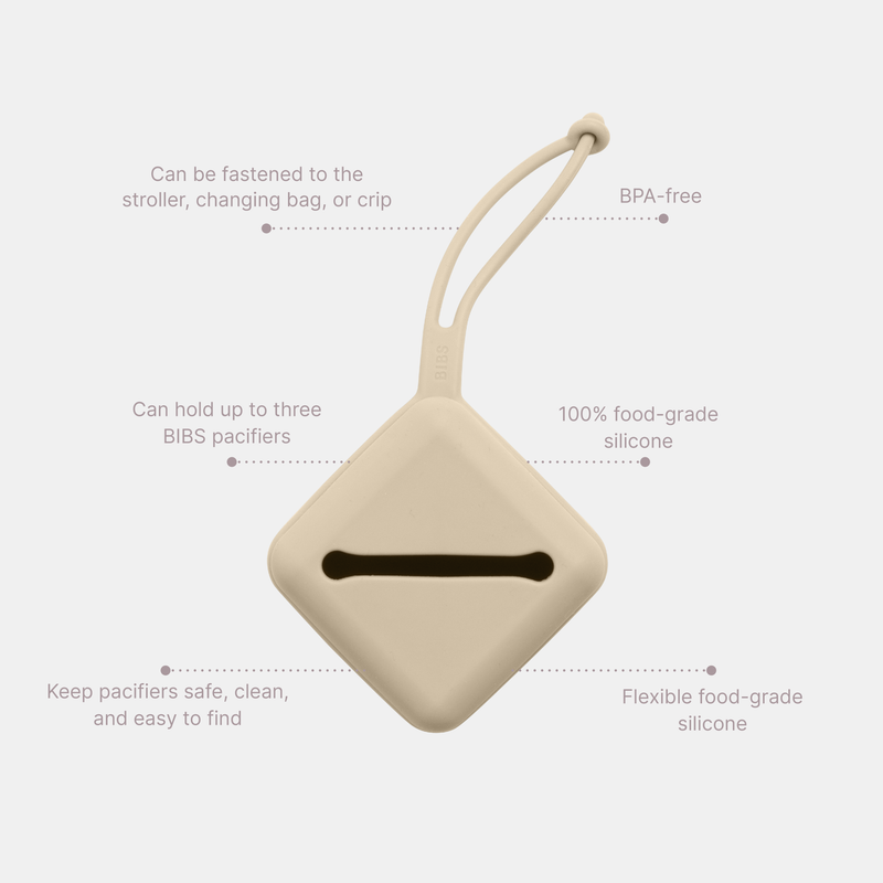 pacifier case / vanilla