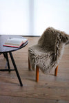 woolable rug / woolly sheep gray