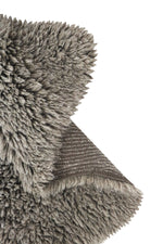 woolable rug / woolly sheep gray
