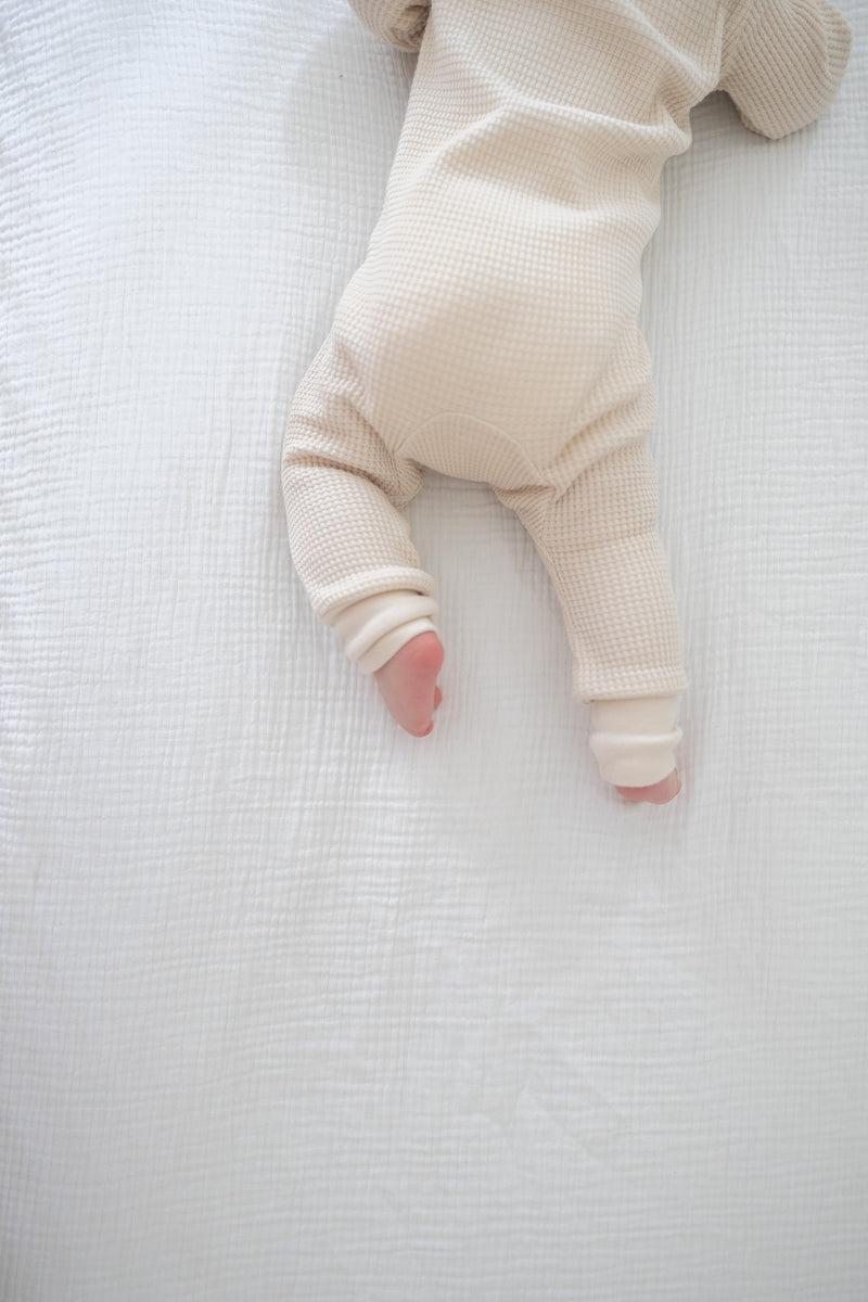fitted crib/toddler sheet / 2-layer gauze