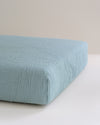 speckle fitted sheet / 2-layer gauze - ships oct. 10