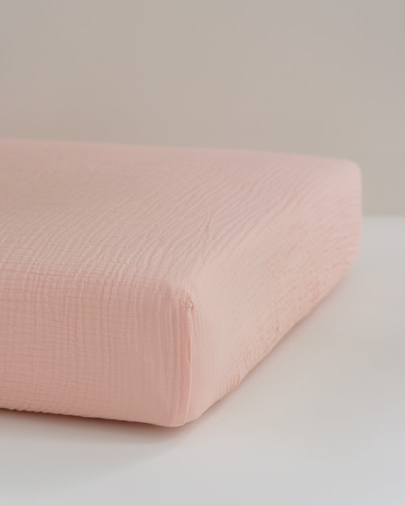 children's fitted sheet / 2-layer gauze