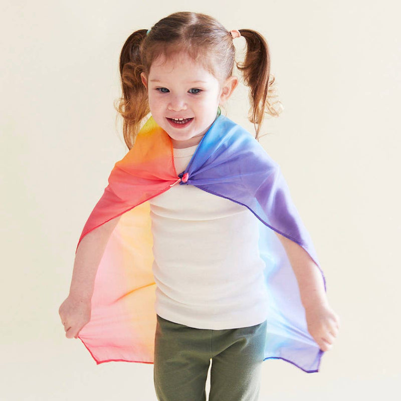 mini enchanted playsilk / rainbow