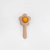 flower rattle / yellow
