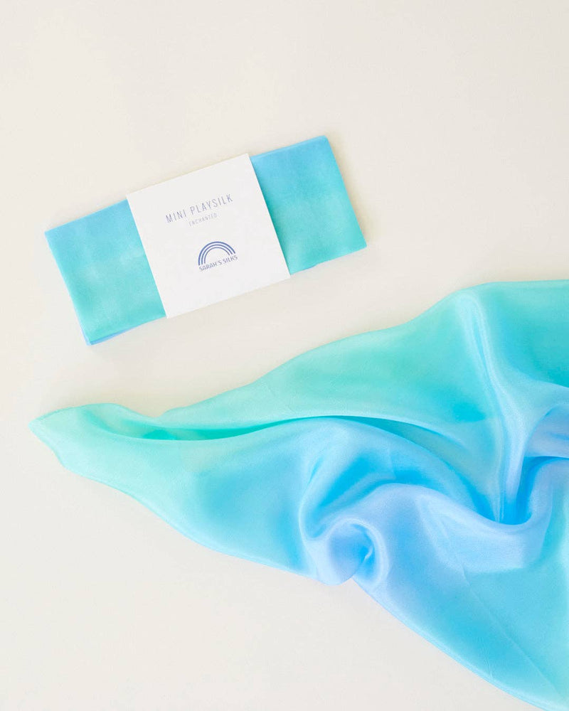 mini enchanted playsilk / sea